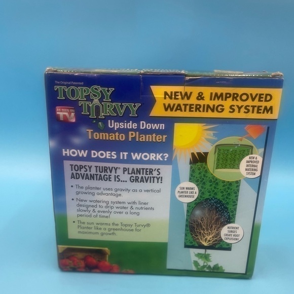 BRAND NEW! Topsy Turvy Upside Down Tomato Planter - Picture 3 of 5